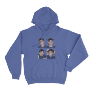 Charlie Puth Photo Unisex Hoodie Blue