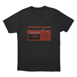 Whatevers Clever Radio Unisex T Shirt Black